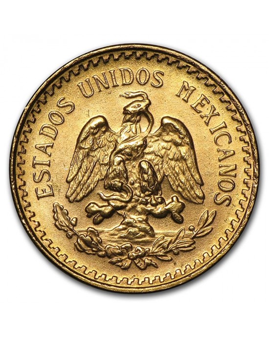 Mexico Gold 2 1/2 Pesos