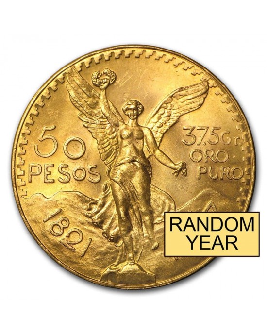 Mexico 50 Peso Gold Coin